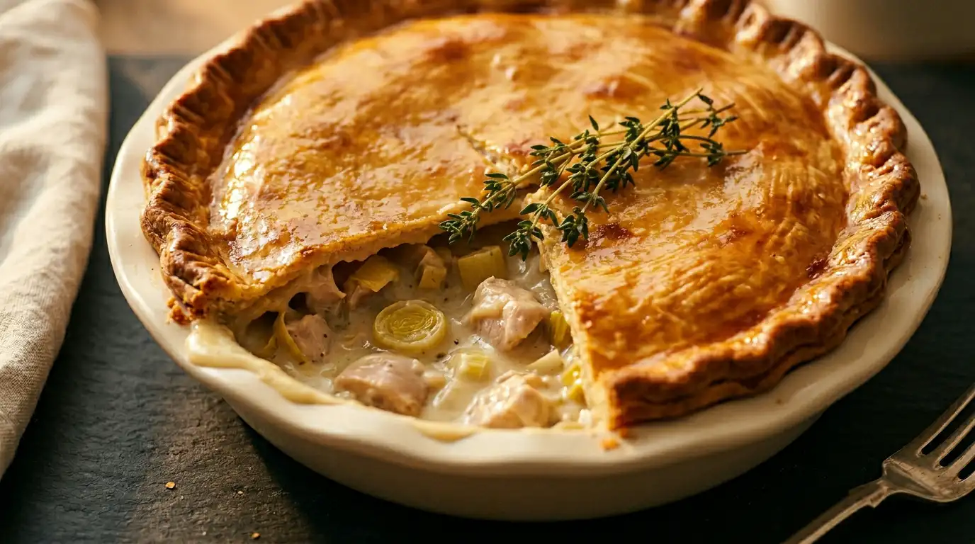 Mary Berry Chicken and Leek Pie