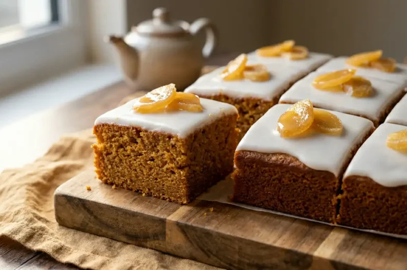 Mary Berry Ginger Tray Bake Recipe