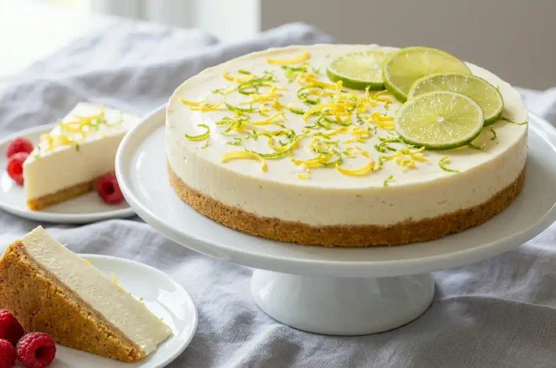 Mary Berry Lemon And Lime Cheesecake Recipe