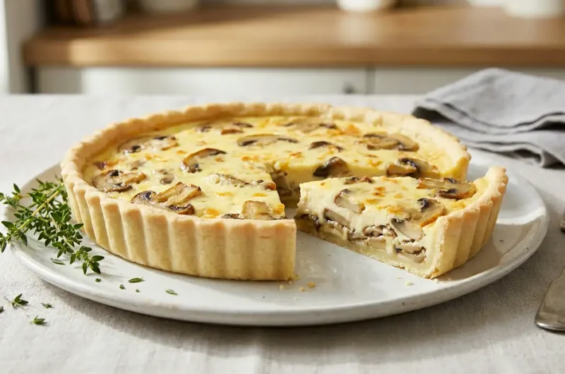 Mary Berry Mushroom Quiche Recipe