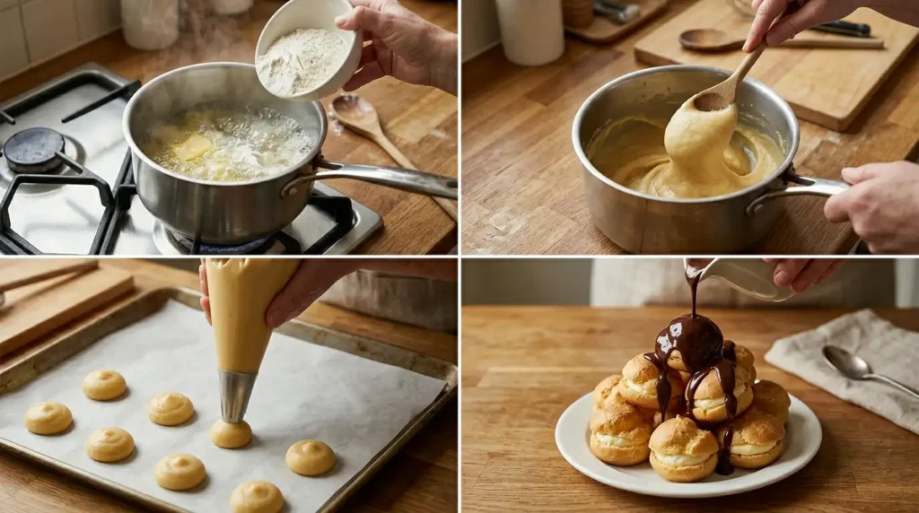 How to Make Mary Berry Profiteroles Recipe