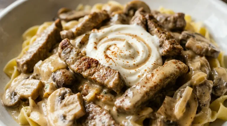 Mary Berry Beef Stroganoff Recipe
