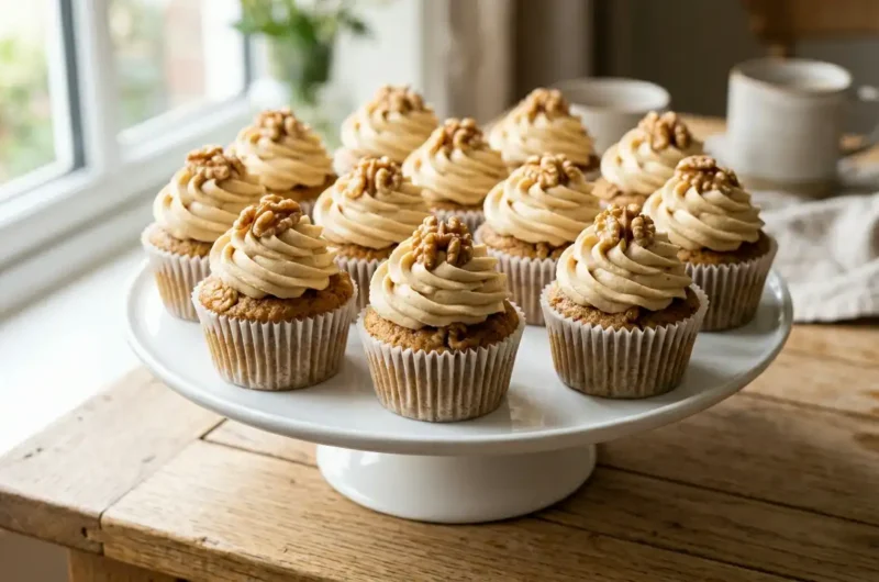 Mary Berry Coffee And Walnut Cupcakes Recipe