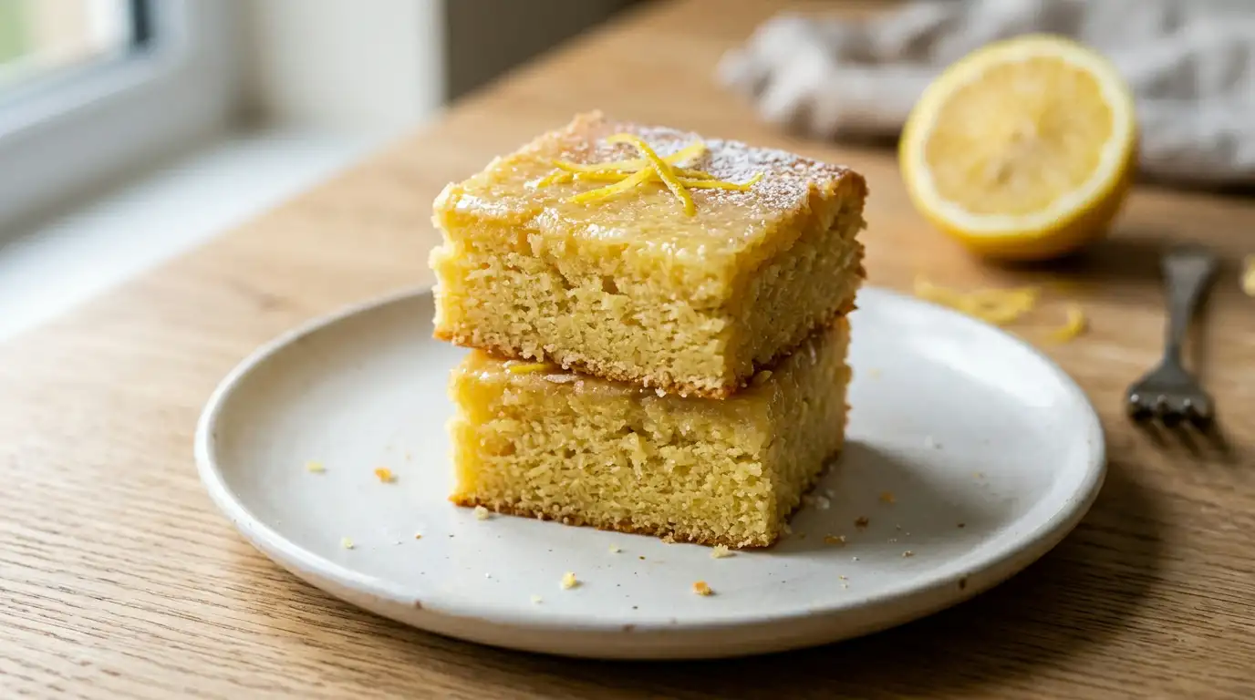 Mary Berry Lemon Drizzle Tray Bake Recipe