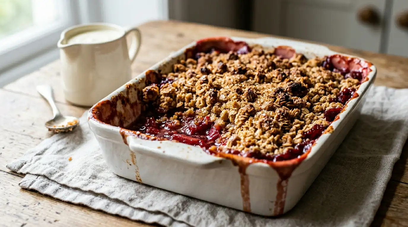 Mary Berry Rhubarb And Ginger Crumble Recipe