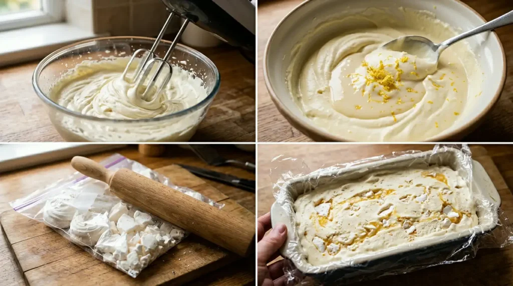 How to Make Mary Berry Lemon Meringue Ice cream Recipe
